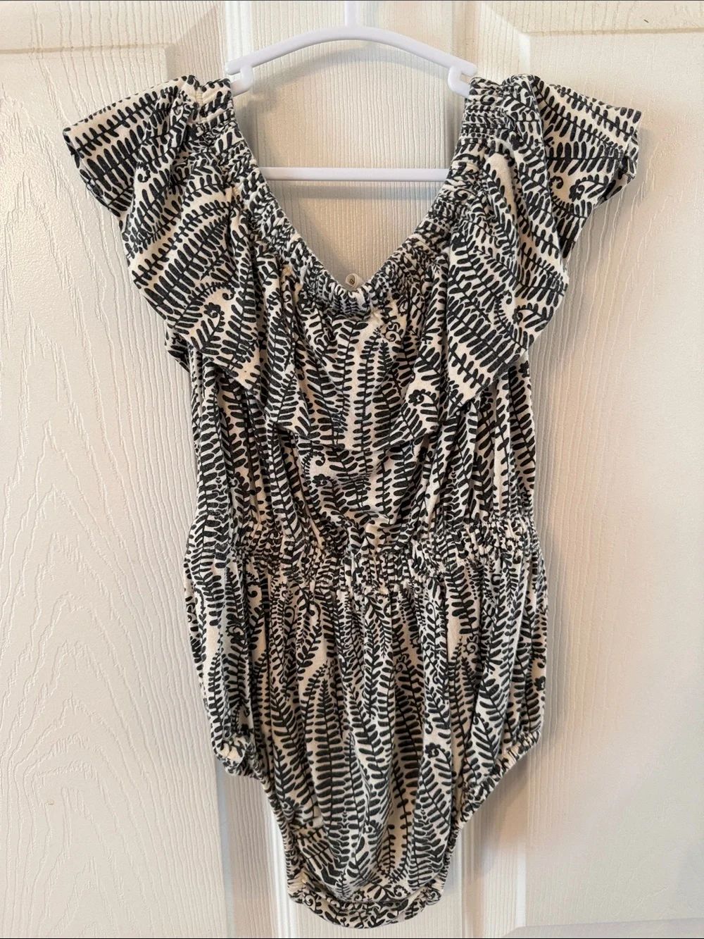 the woods by Kate Quinn modal bubble romper 12/18